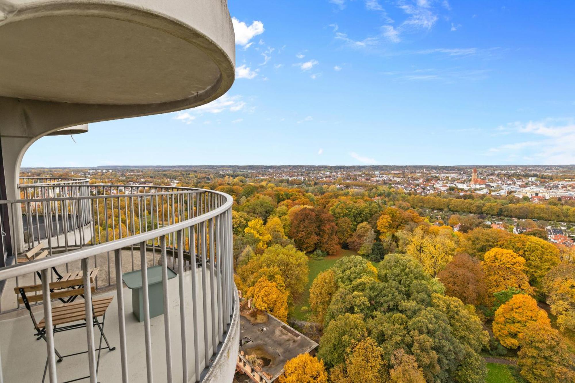 Ma Suite -New-23Floor-Fantasticview-Center Augsburg Eksteriør bilde